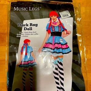2-piece Women’s Rag Doll costume